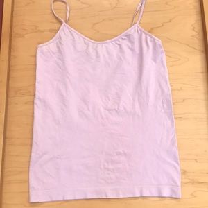 Stretchable Lilac Color Tank